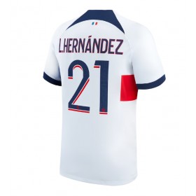 Paris Saint-Germain Lucas Hernandez #21 Borta Kläder 2023-24 Kortärmad